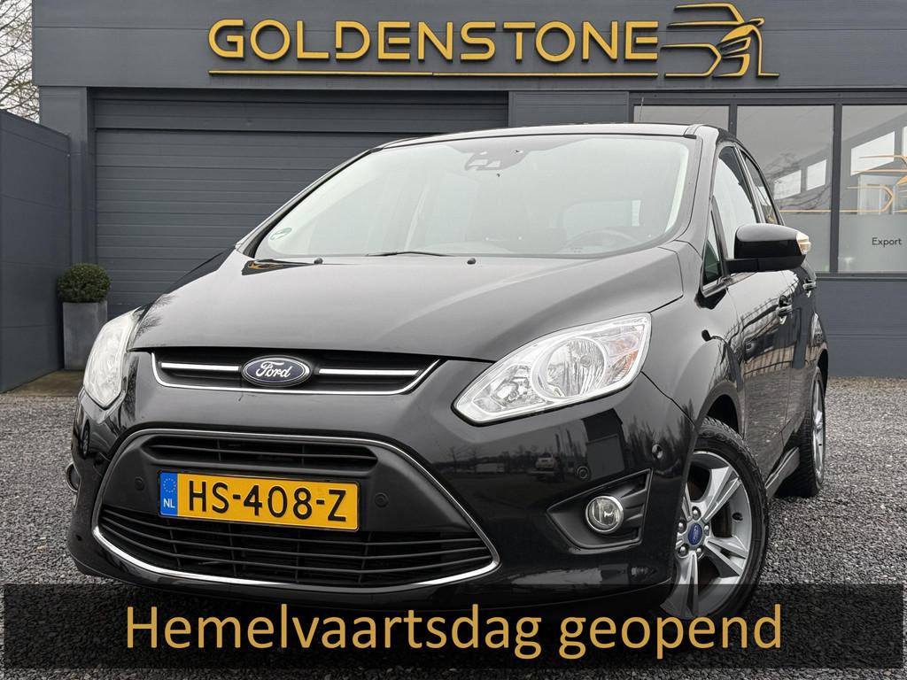 Ford C-Max 1.0 Edition 1e Eigenaar,Navi,Pdc V+A,Clima,Cruise, Auto's, Ford, Voorwielaandrijving, Euro 5, Gebruikt, Zwart