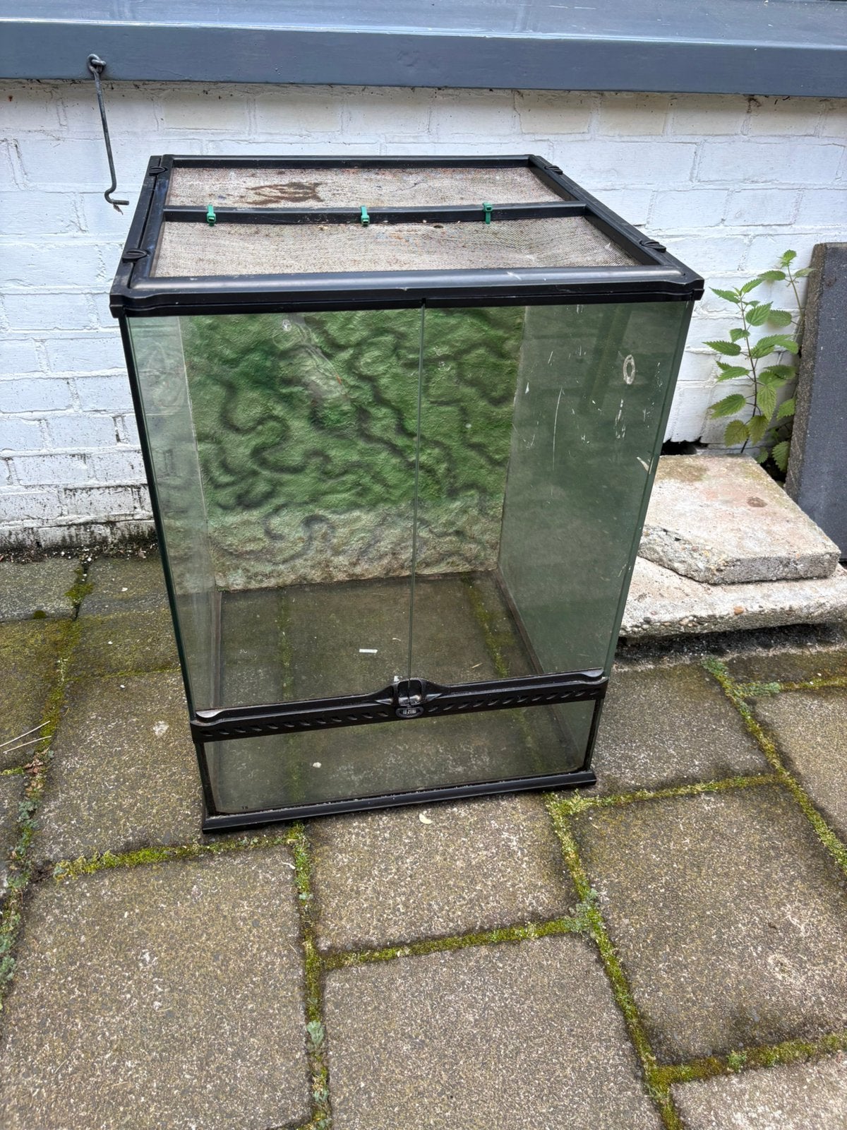 Exo Terra terrarium 45x45x60, Dieren en Toebehoren, Reptielen en Amfibieën | Toebehoren, Ophalen, Gebruikt, Terrarium of Paludarium