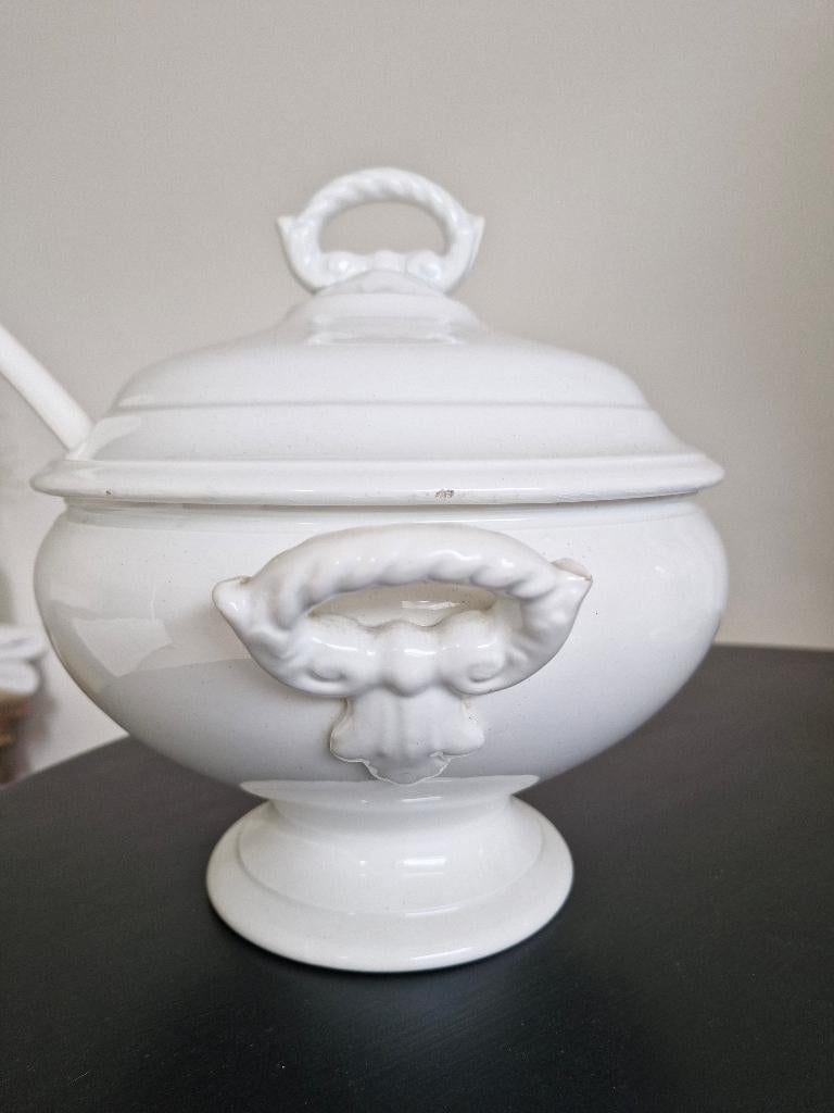 antiek soepterrine, Antiek en Kunst, Antiek | Servies los, Verzenden