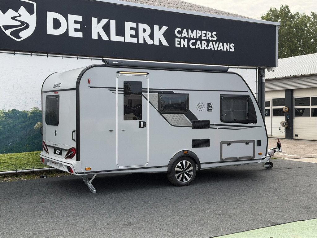 Knaus SUDWIND 420 QD Black Selection Campovolo grey, Caravans en Kamperen, Caravans, Bedrijf, Tot en met 3, Info@deklerkcaravans.nl