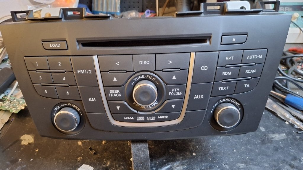 Mazda 5 origineel autoradio cd/mp3, NL, Ophalen of Verzenden, Zo goed als nieuw, Mazda