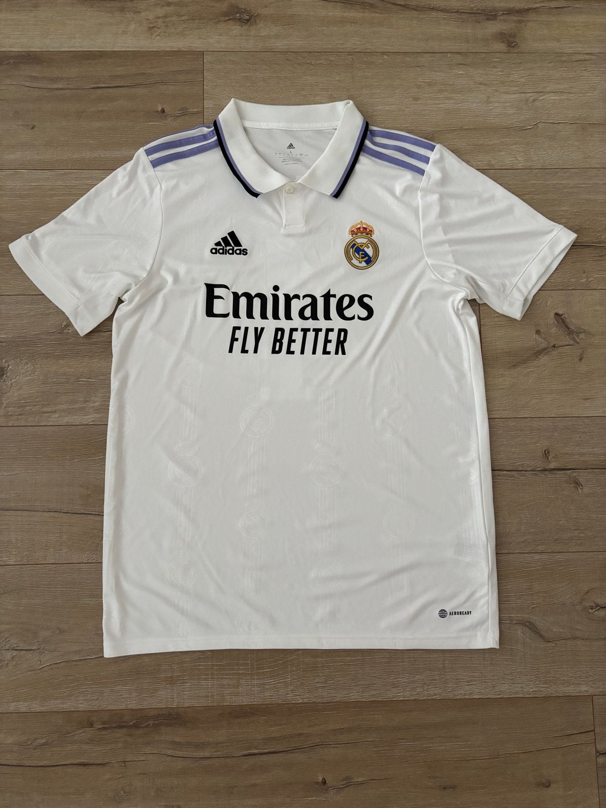 Real Madrid Thuisshirt 2022/2023 - Alaba #4, Maat 52/54 (L), Wit, Ophalen of Verzenden, Zo goed als nieuw
