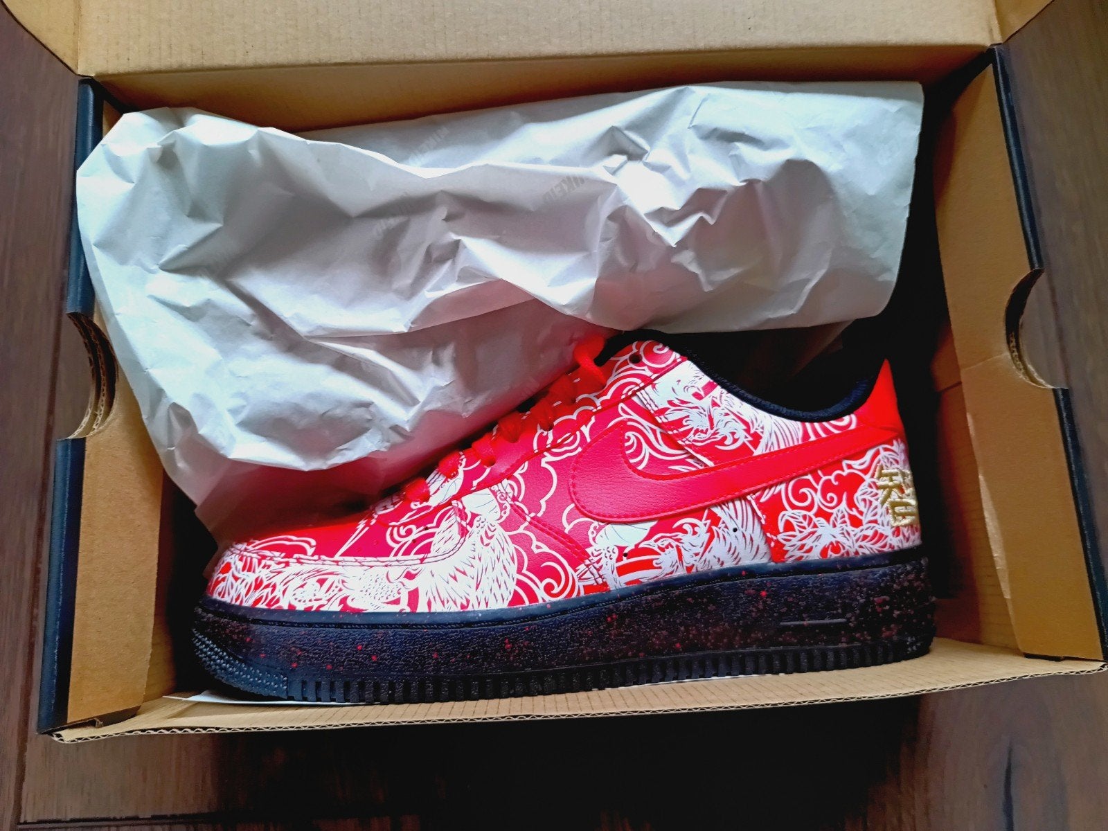 Nike Air Force 1 Low iD 'Chinese New Year' 2016, Nike, Nieuw, Ophalen of Verzenden, Sneakers of Gympen