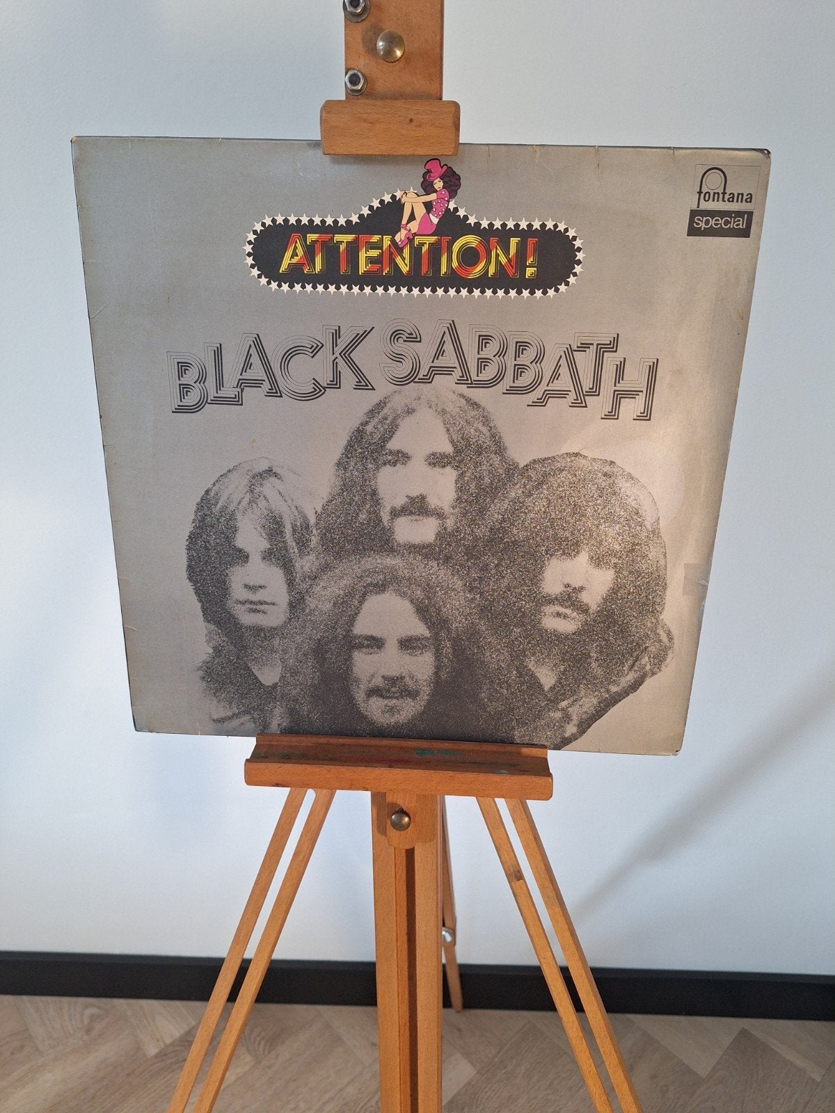 Black Sabbath - Attention! Originele uitgave in nette staat, LP, Gebruikt, Hard Rock, Originele persing