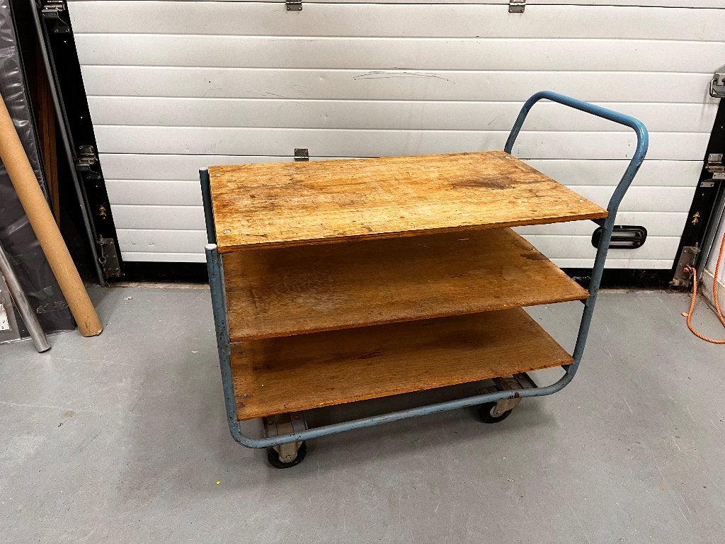 Tafelwagen / Magazijnkar, Doe-het-zelf en Verbouw, Transportwagens, Minder dan 60 liter, Ophalen, Gebruikt, Transportkar