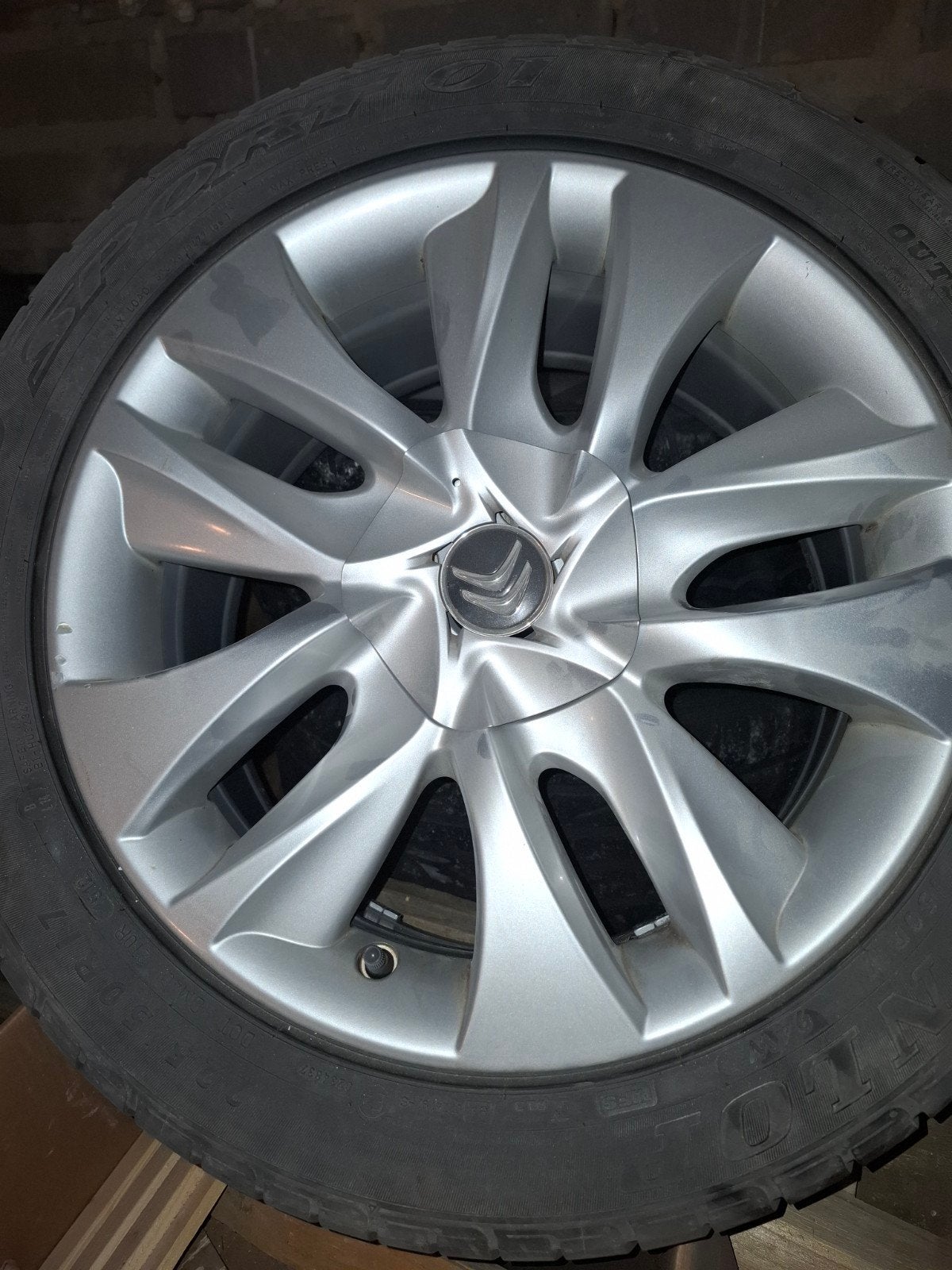 Citroën ds5, Ophalen, 17 inch, Zomerbanden