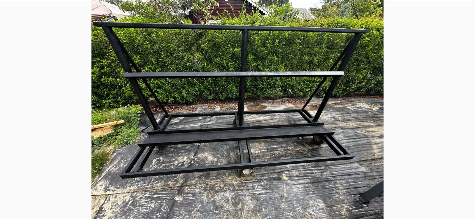Robuuste metalen transportkar - Zware klussen, Ophalen, Gebruikt, Transportkar