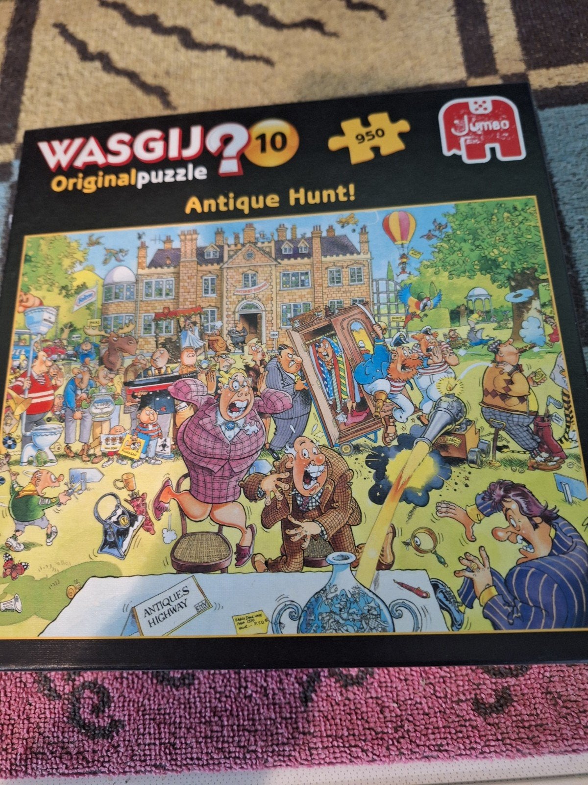 Wasgij Original 10 - Antique Hunt! Legpuzzel 950 stukjes, Ophalen, 500 t/m 1500 stukjes, Gebruikt, Legpuzzel