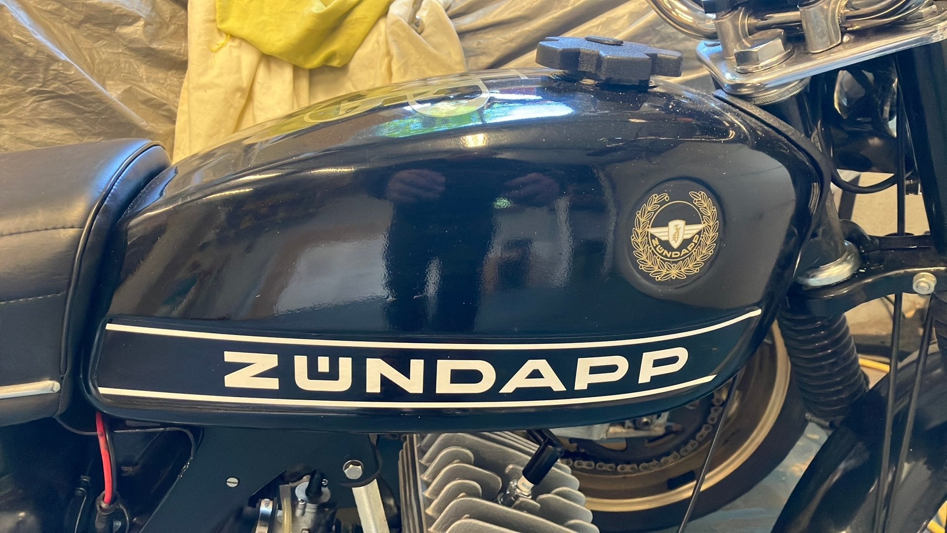 Zundapp tank 529 lange banen, Ophalen of Verzenden, Gebruikt, Tank