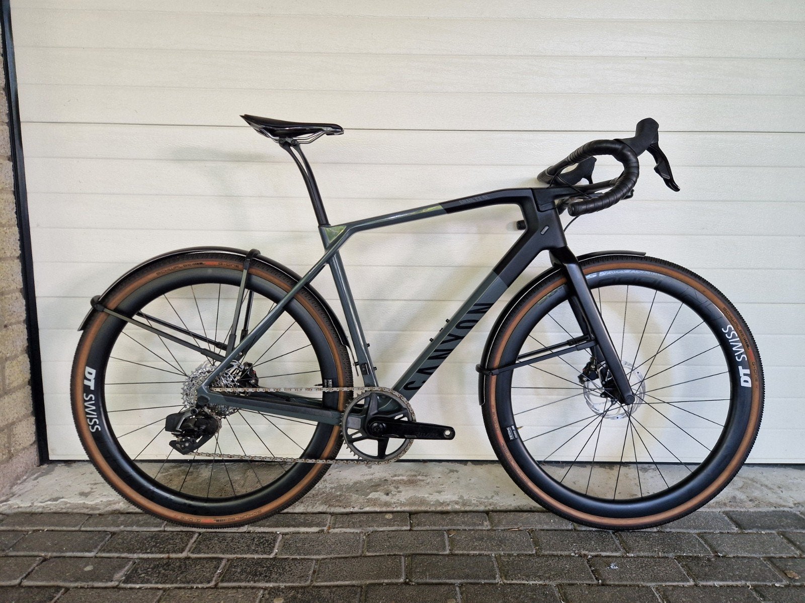 Canyon Grail CF7 AXS, Fietsen en Brommers, Fietsen | Racefietsen, 28 inch, Carbon, 10 tot 15 versnellingen, Zo goed als nieuw