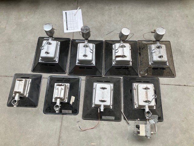 322. Alke gasbranders terrasverwarmer gasheater, Ophalen, Nieuw