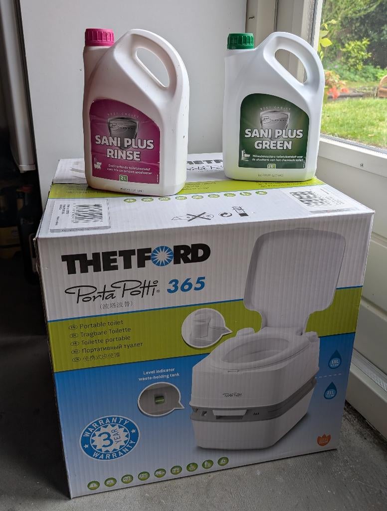 Thetford Porta-Potti 365; nieuw in doos met vloeistoffen., Ophalen, Nieuw