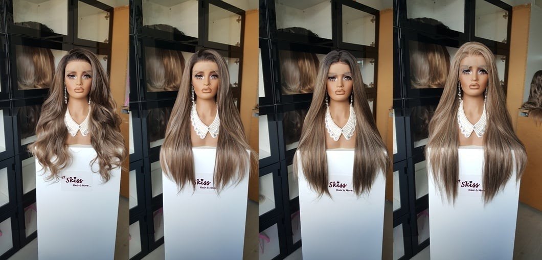 Luxe Lace Pruiken - Pruik - Wig - Frontlace - - Nieuw - VOL-, Sieraden, Tassen en Uiterlijk, Uiterlijk | Haarverzorging, Ophalen of Verzenden