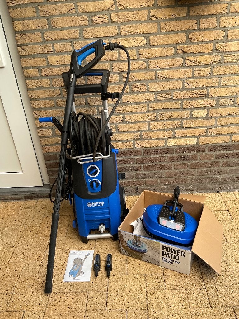 Hogedrukreiniger, Ophalen, Elektrisch, Nilfisk, Met regelbare waterdruk