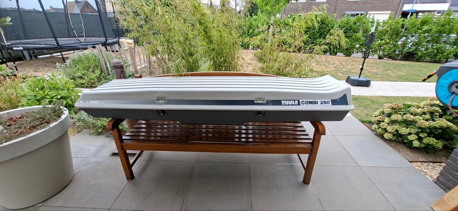 Thule skibox type 250, Auto diversen, Dakkoffers, Ophalen, Gebruikt