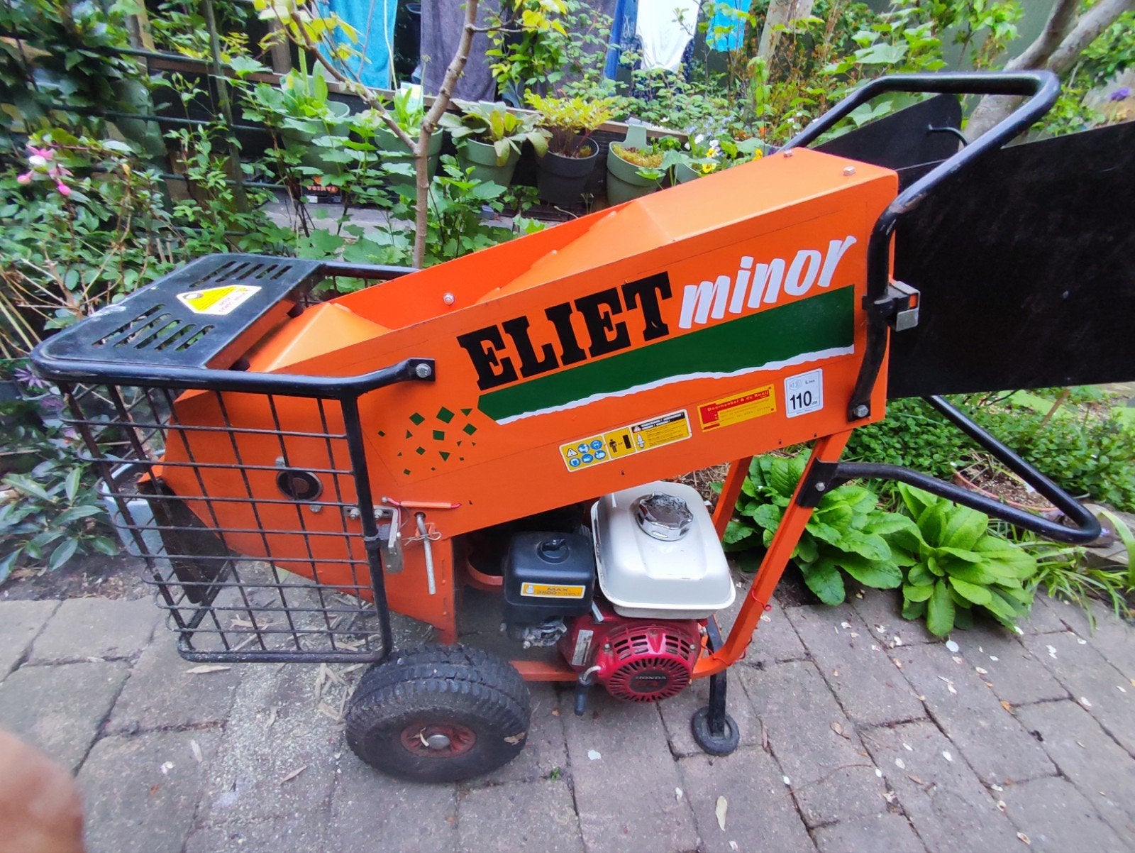 Eliet minor hakselaar, Tuin en Terras, Ophalen of Verzenden, Gebruikt
