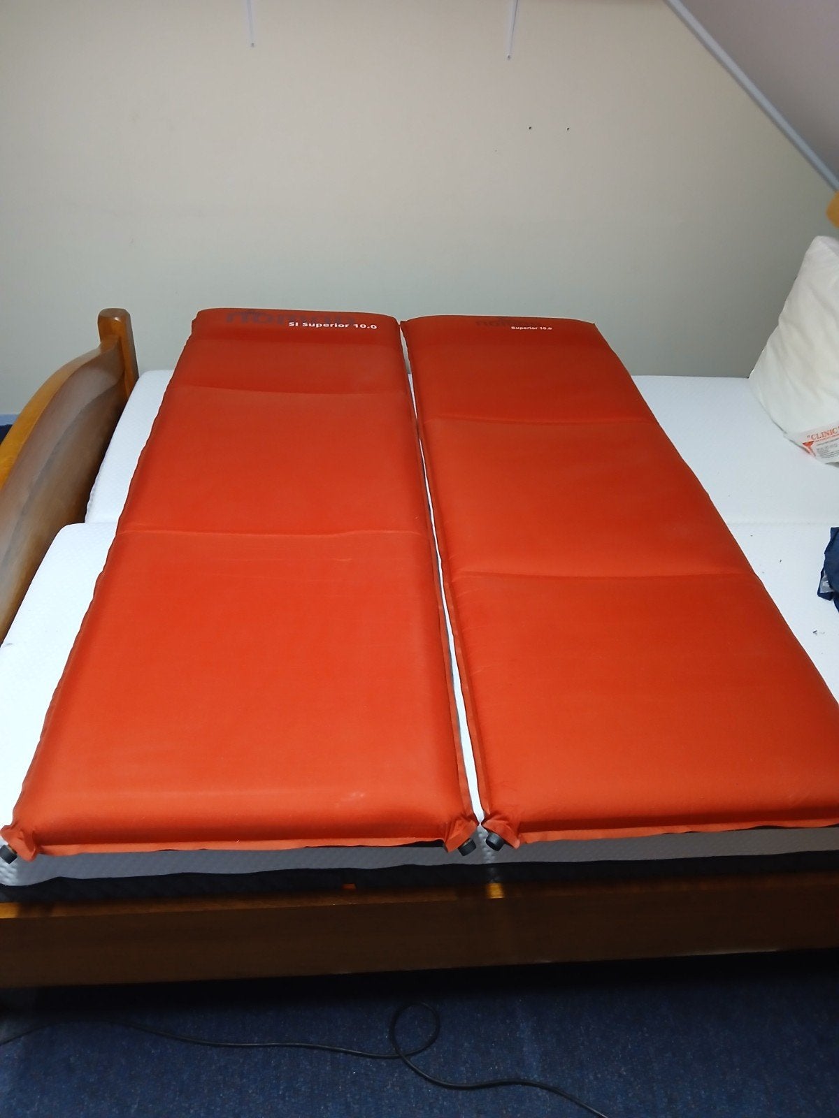 3x Nomad Superior 10.0 zelfopblaasbare matjes + reparatieset, Caravans en Kamperen, Luchtbedden, Ophalen of Verzenden, Zo goed als nieuw