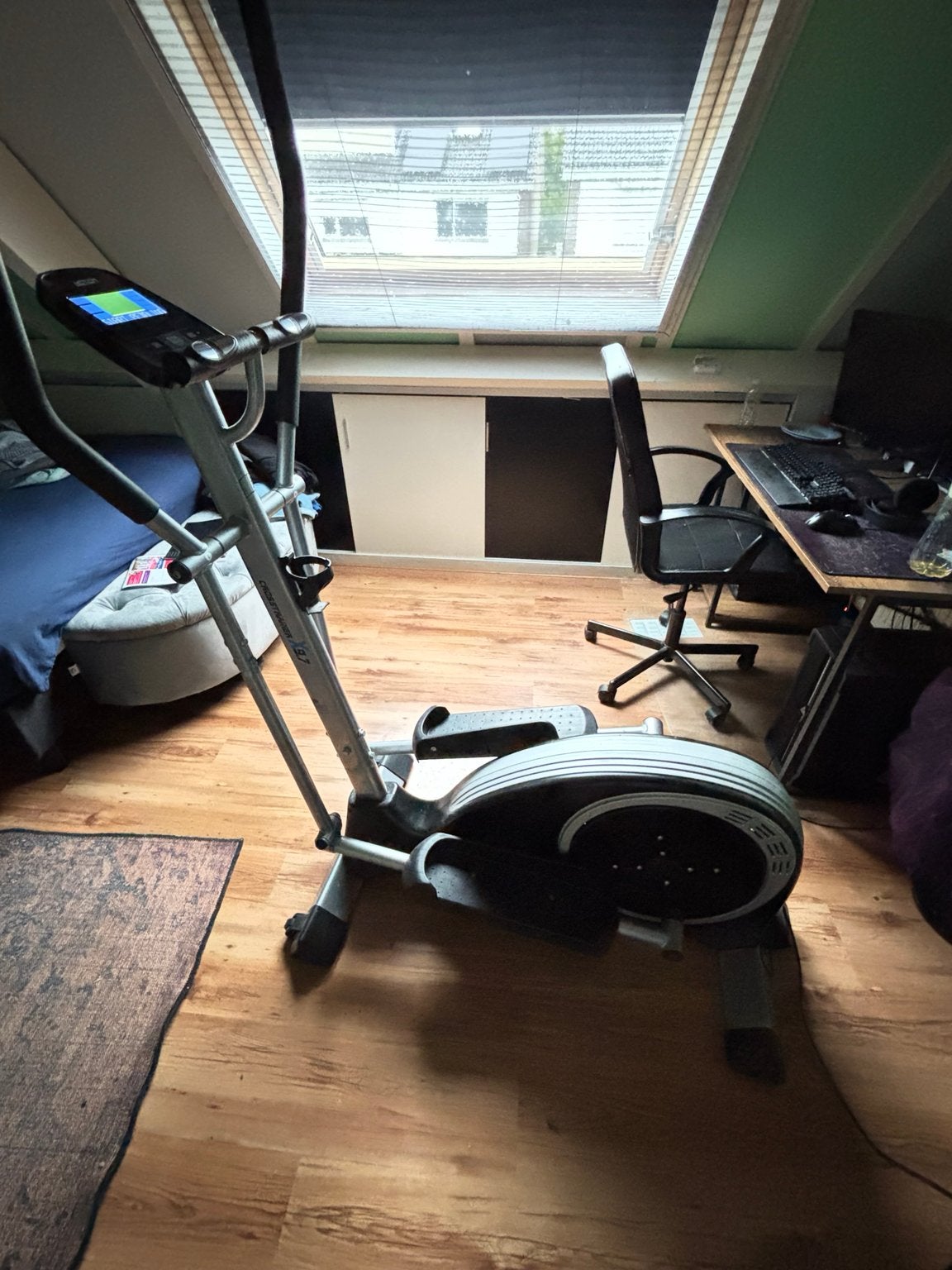 Crosstrainer X9.7 Motion - Zo goed als nieuw, Sport en Fitness, Ophalen, Armen, Zo goed als nieuw, Crosstrainer