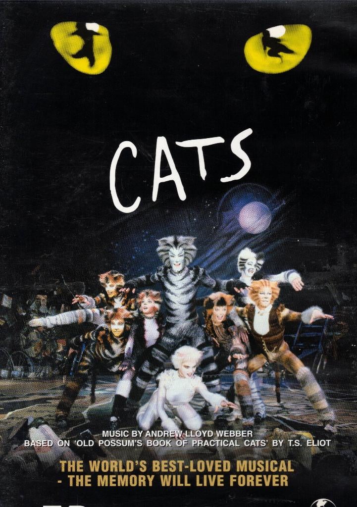 Cats -  Musical, Alle leeftijden, Ophalen of Verzenden, Zo goed als nieuw, Muziek en Concerten