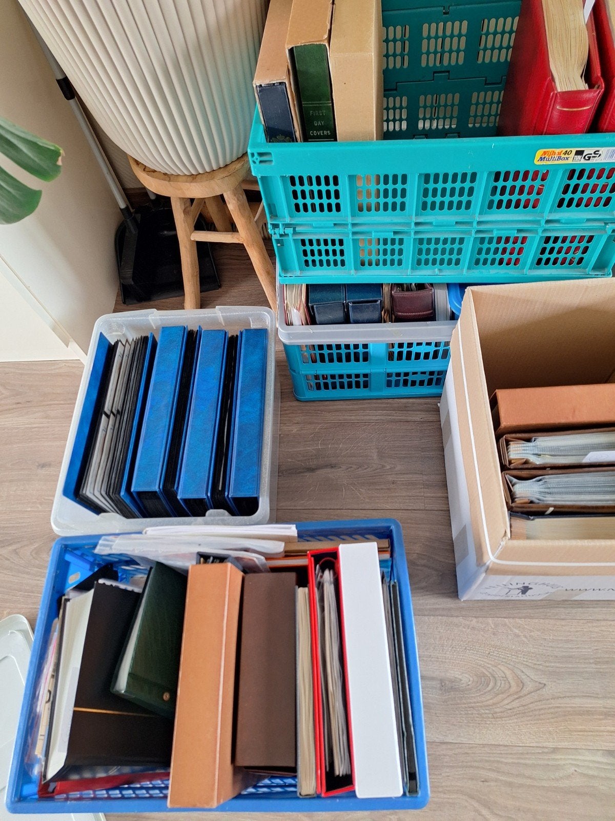 Verzameling van mappen en ordners, Ophalen