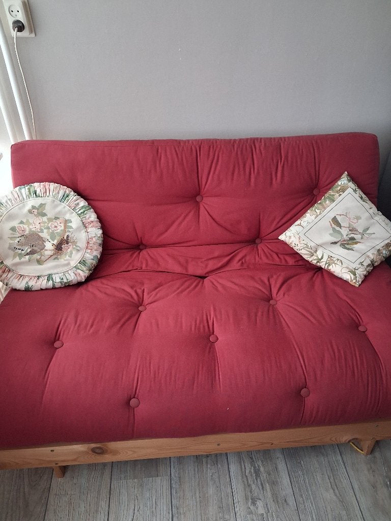 Karup slaapbank, Ophalen, Tweepersoons, 140 cm, Zo goed als nieuw