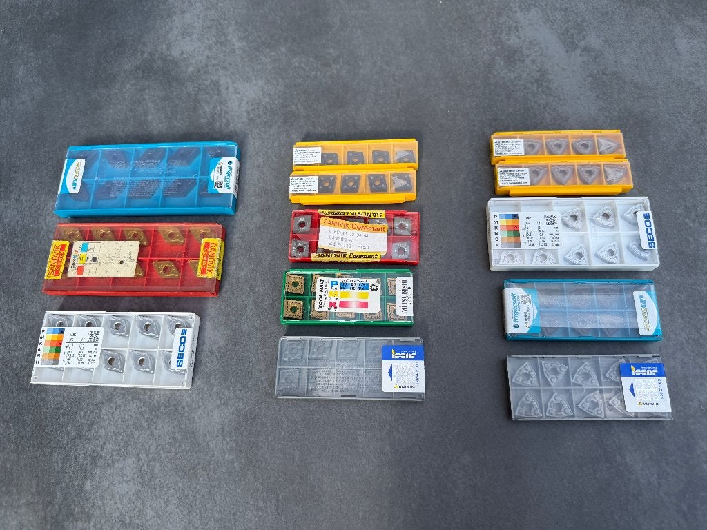 Wisselplaatjes / snijplaatjes / inserts: WNMG CNMG DNMG, Doe-het-zelf en Verbouw, Draaibanken, Ophalen of Verzenden, Nieuw, Onderdeel