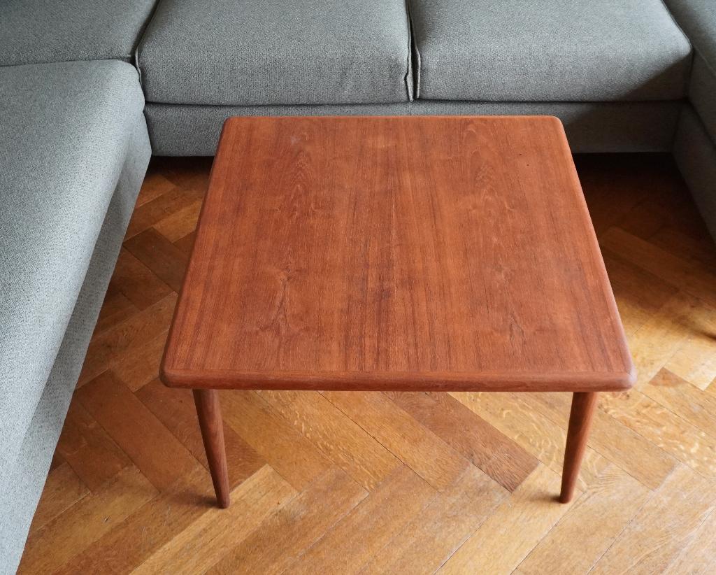 Retro salontafel teakhout DeensCFC Silkeborg Andersen, Antiek en Kunst, Ophalen