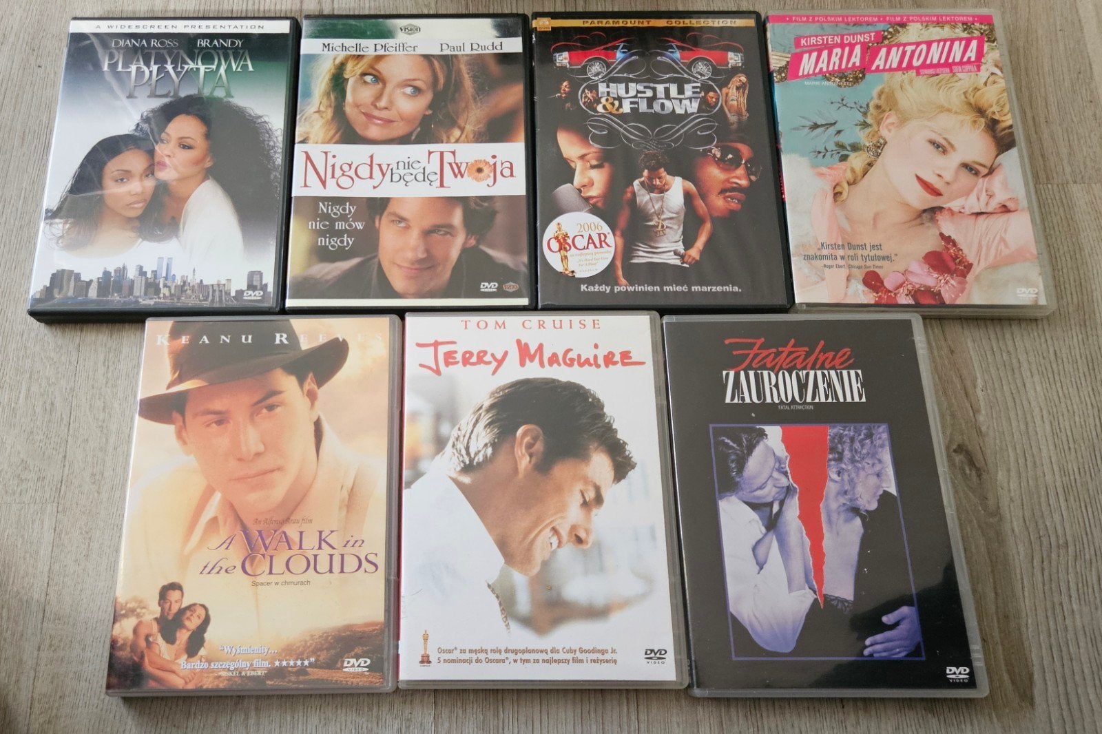 DVD Collectie (Pools): Romantiek, Drama & Actie (8 films), Nederlands, Ophalen of Verzenden, Vanaf 12 jaar, Inclusief doosje