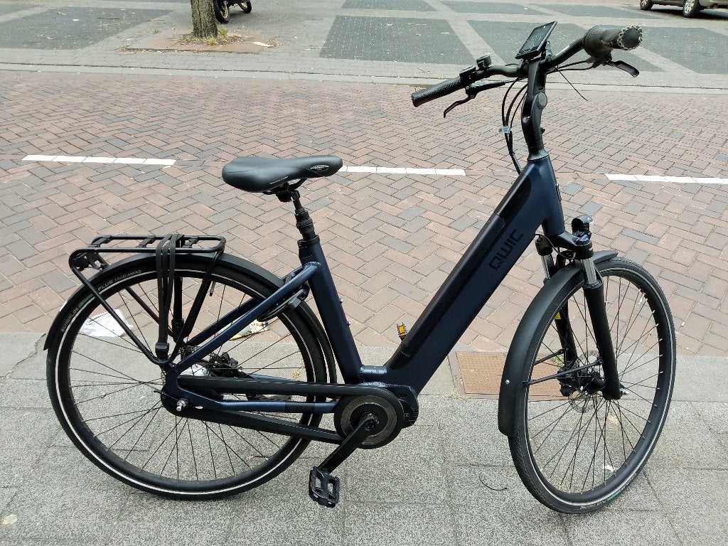 Qwic Premium d50 elektrische fiets middenmotor + intube accu, Ophalen, Qwic, Gebruikt, -