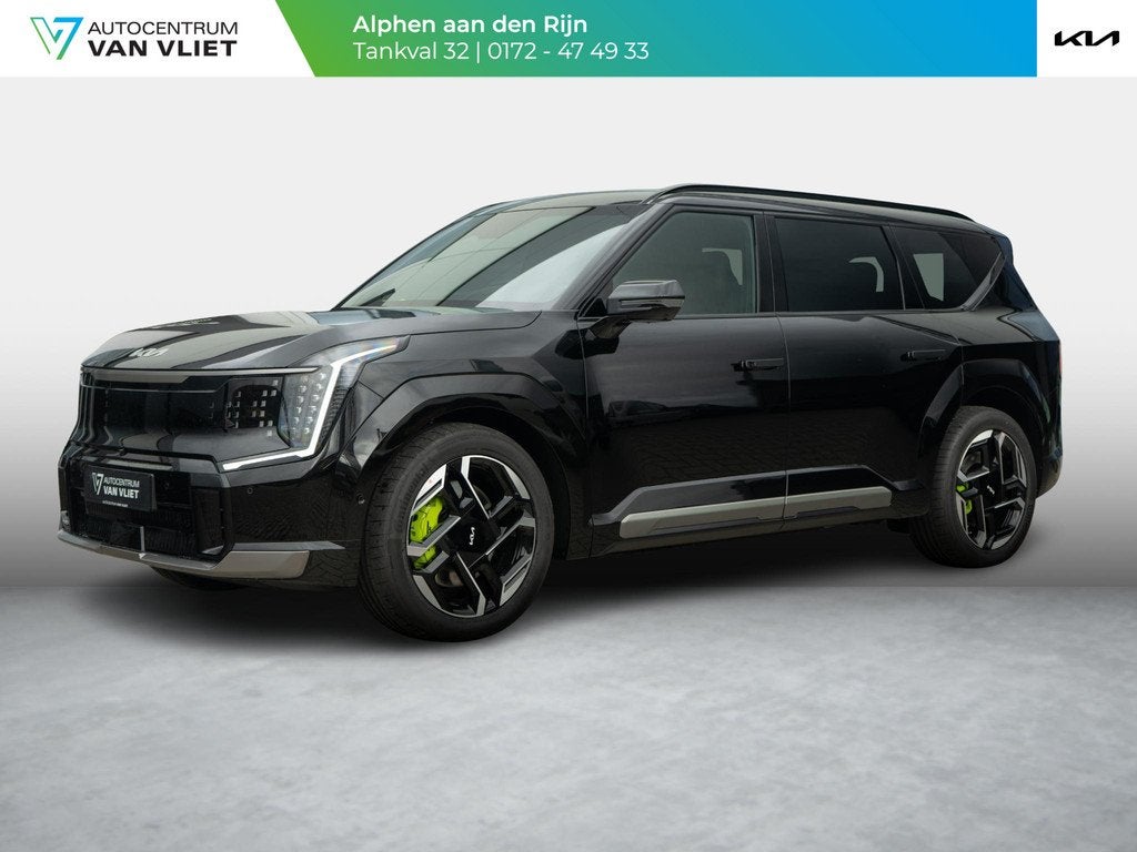 Kia EV9 GT AWD 6p. 99.8 kWh, Auto's, Kia, Automaat, 2548 kg, Stof, EV9
