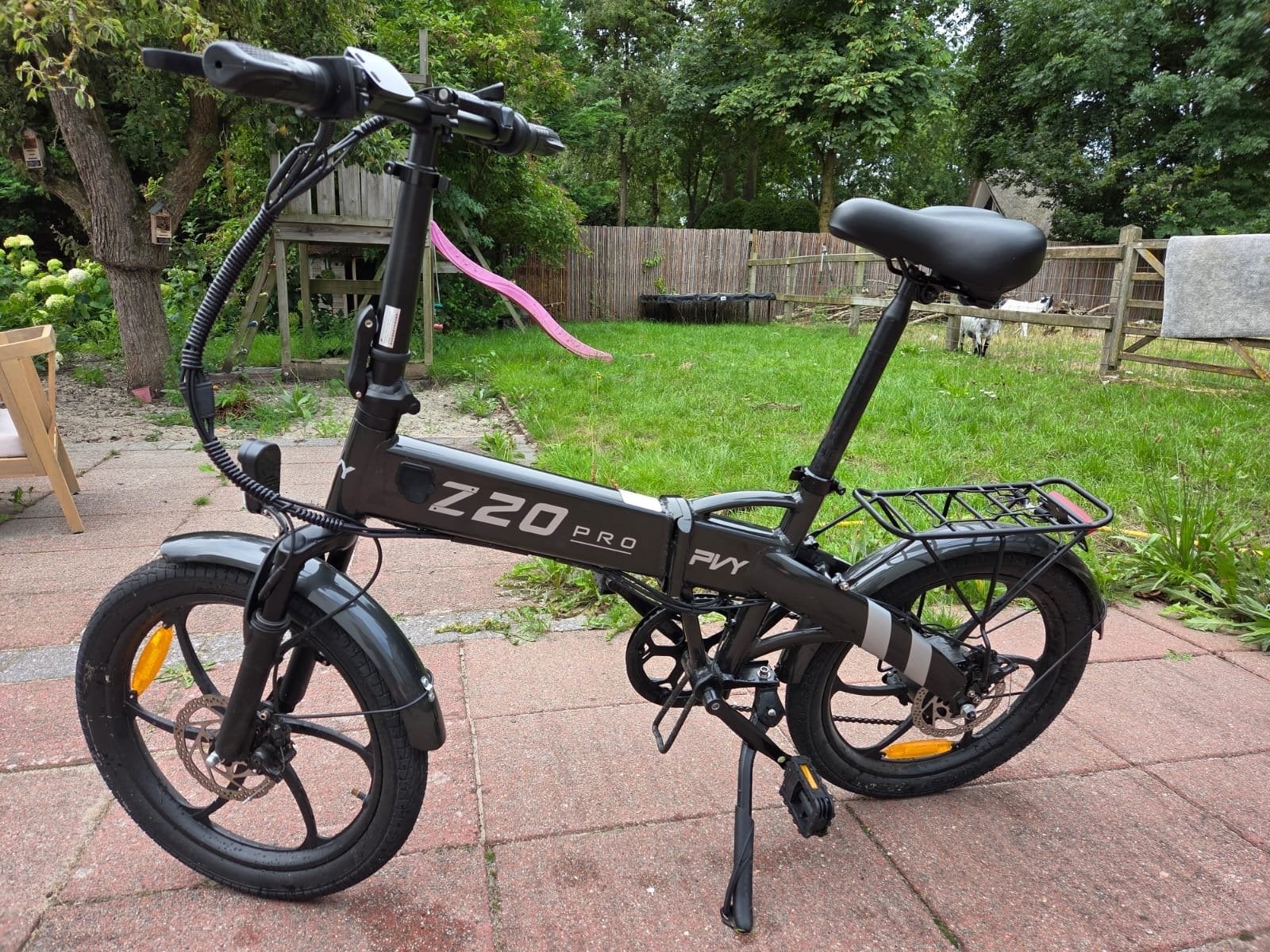 PVY Z20 Pro opvouwbare elektrische fiets, Xxxx, Zo goed als nieuw, Xxx, 50 km per accu of meer