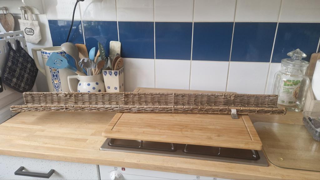 Riviera Maison rieten wandplankje, Ophalen