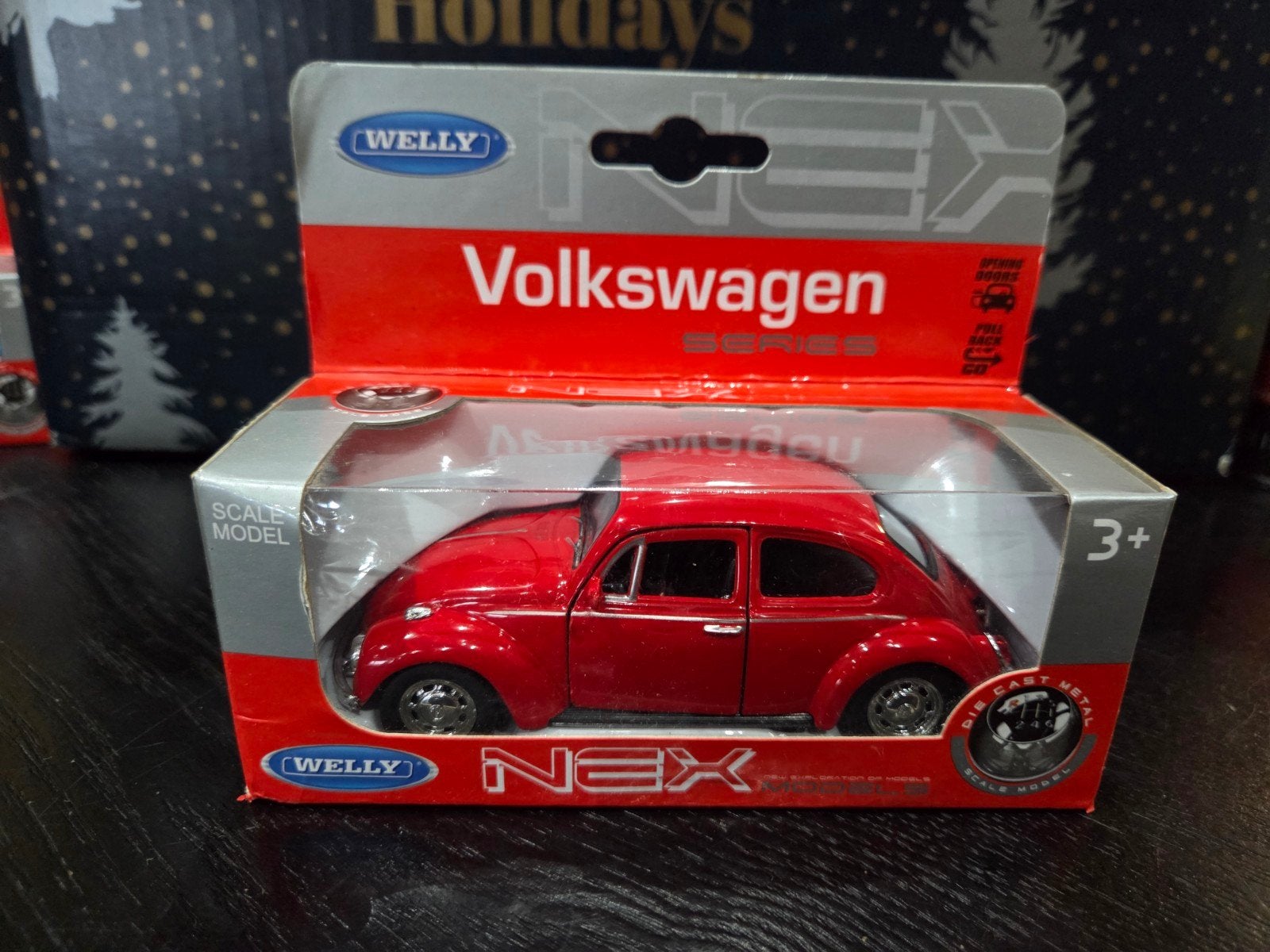 Vw Kever (1) Welly Nex, Ophalen of Verzenden, Zo goed als nieuw, Auto, Overige merken