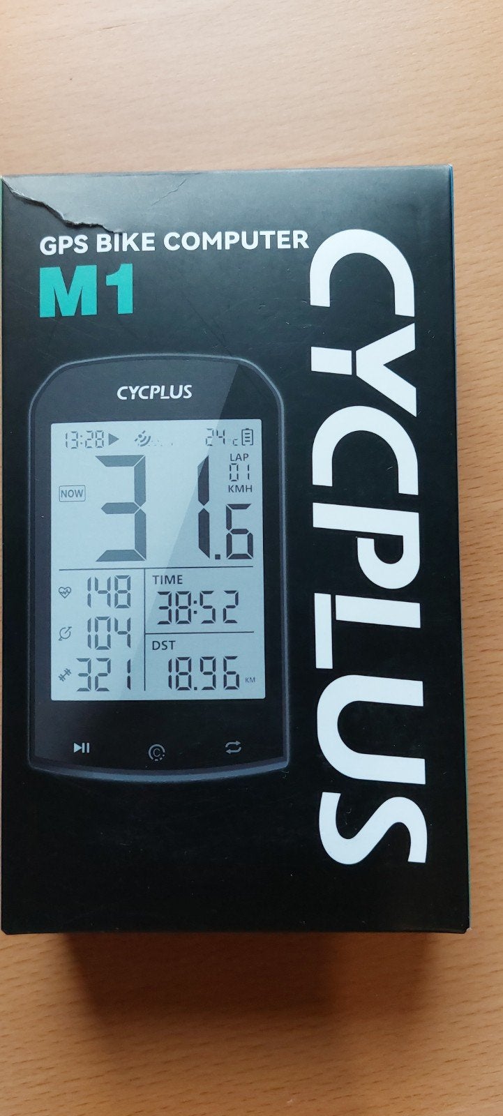 Cycplus M1 GPS Fietscomputer Kilometerteller, Ophalen of Verzenden, Draadloos, Nieuw