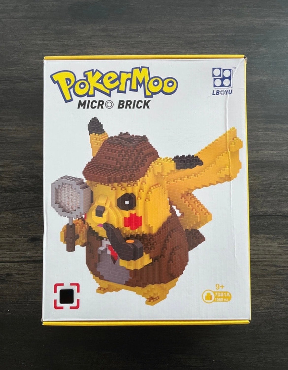 Detective Pikachu Micro Brick Bouwpakket, Ophalen of Verzenden, Zo goed als nieuw, Overige merken