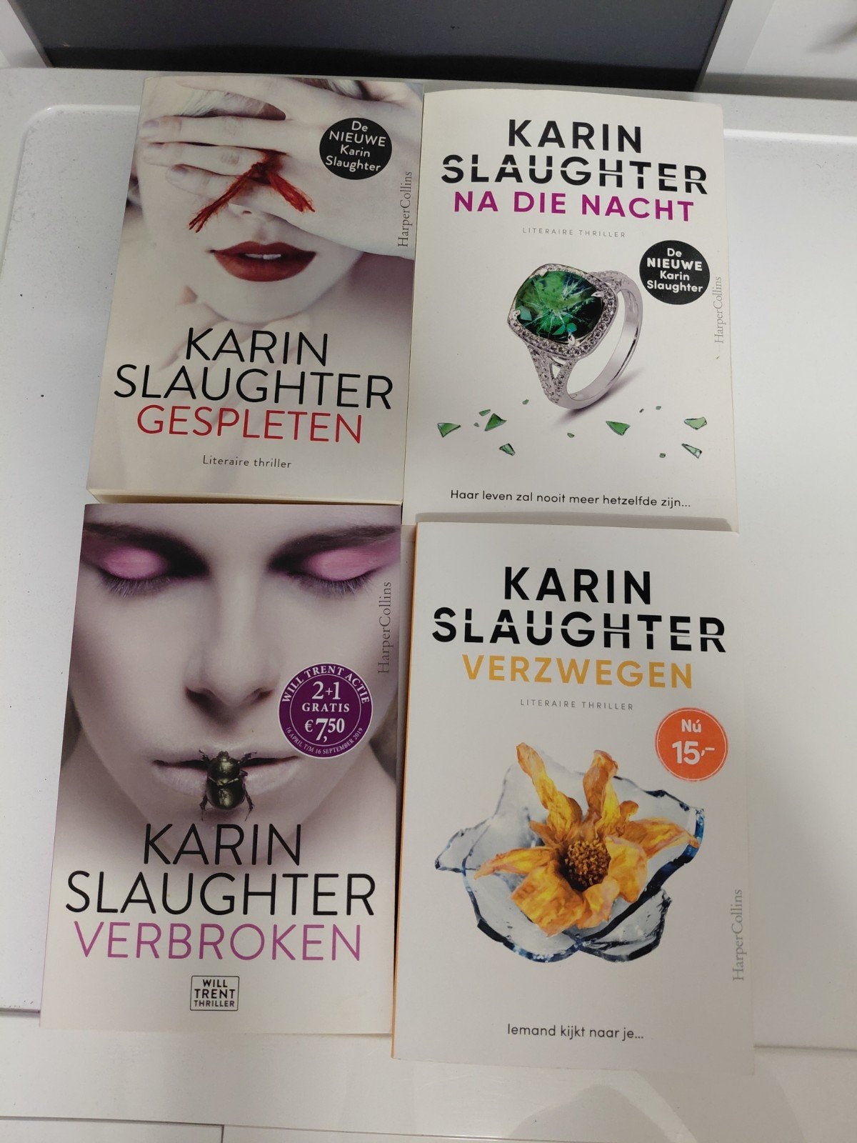Karin Slaughter boeken, Ophalen of Verzenden, Gelezen, Karin Slaughter