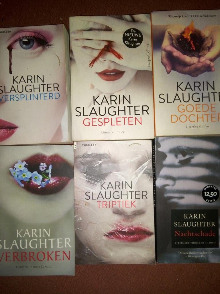 Karin Slaughter Thriller Boekenpakket - 6 Titels, Verzenden, Zo goed als nieuw