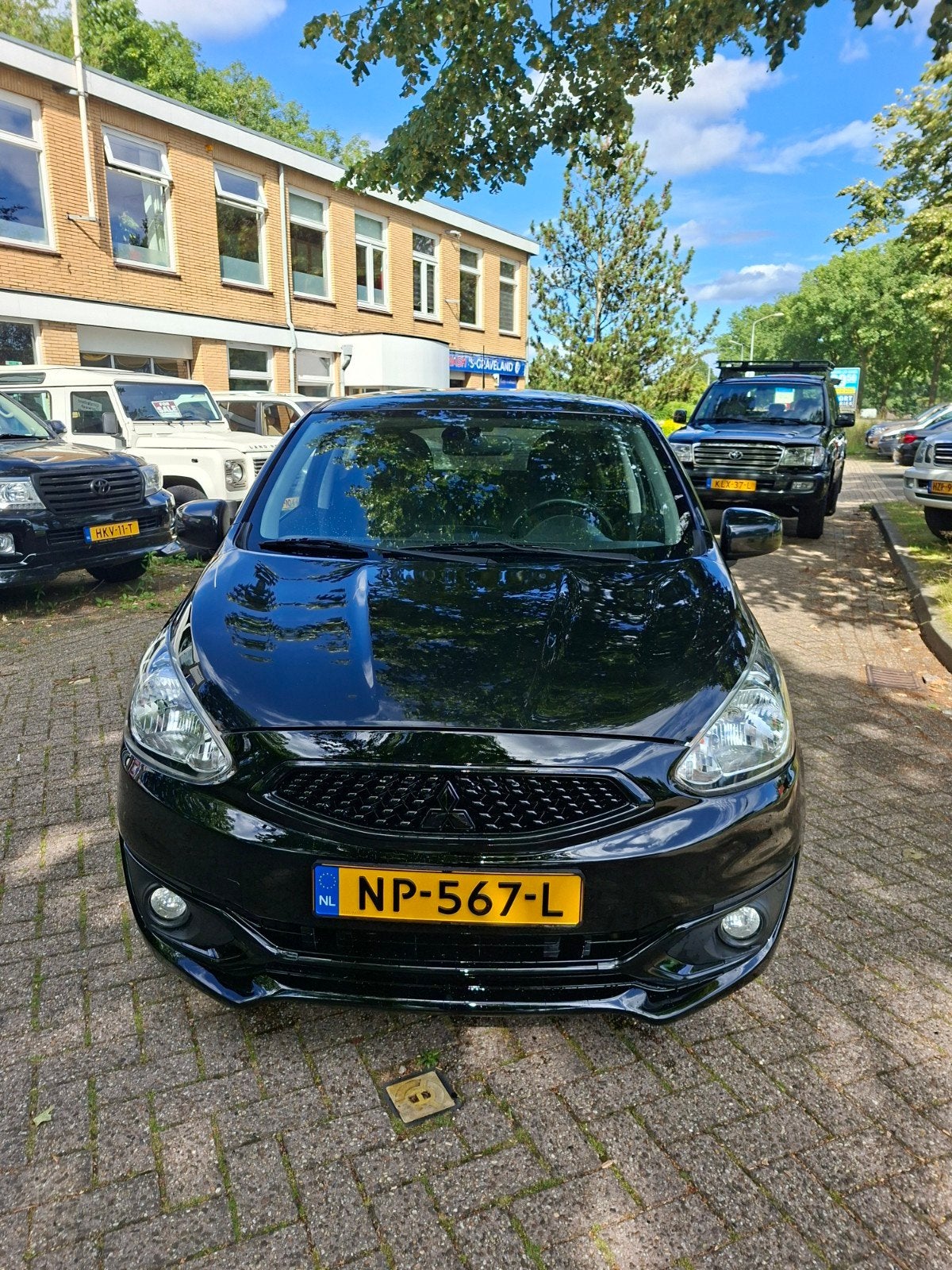 Mitsubishi Space Star 1.2 MPI 59KW CVT 2017 Zwart, Auto's, Mitsubishi, Automaat, Euro 5, 200 kg, 840 kg
