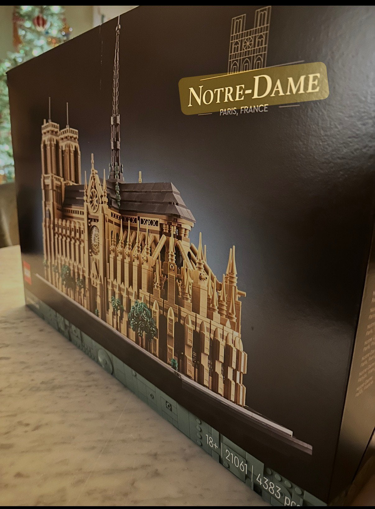 Lego Architecture Notre-Dame de Paris, Verzenden, Lego, Architecture, Zo goed als nieuw
