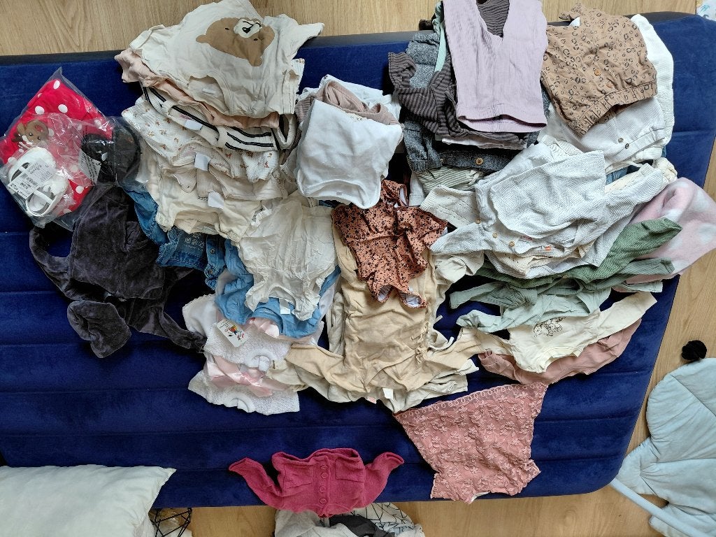 Kleding baby meisje maat 56 em 62, Ophalen, Gebruikt, Maat 56
