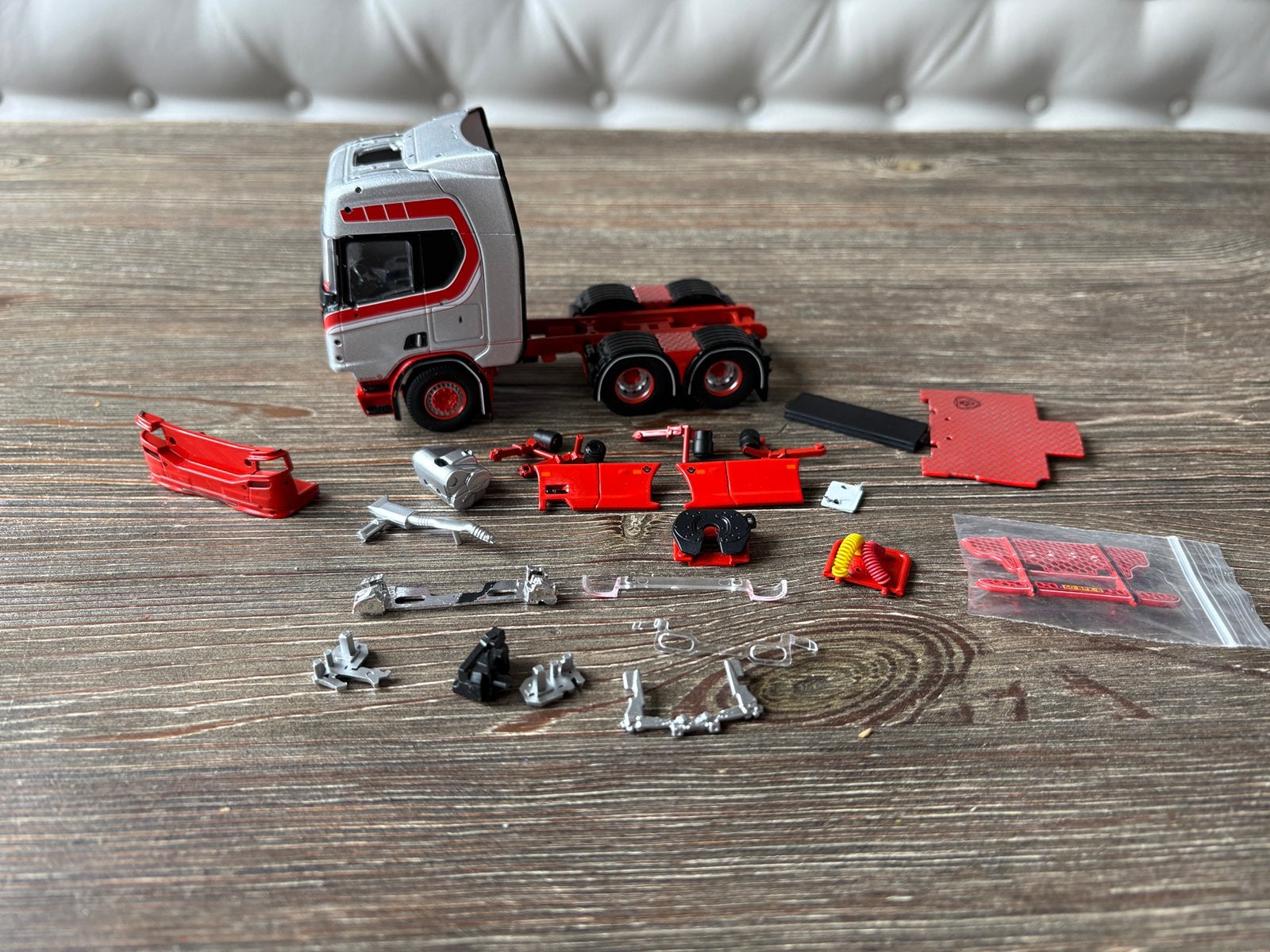 Scania NG tekno paauwe onderdelen, Ophalen of Verzenden, Zo goed als nieuw, Bus of Vrachtwagen, Tekno