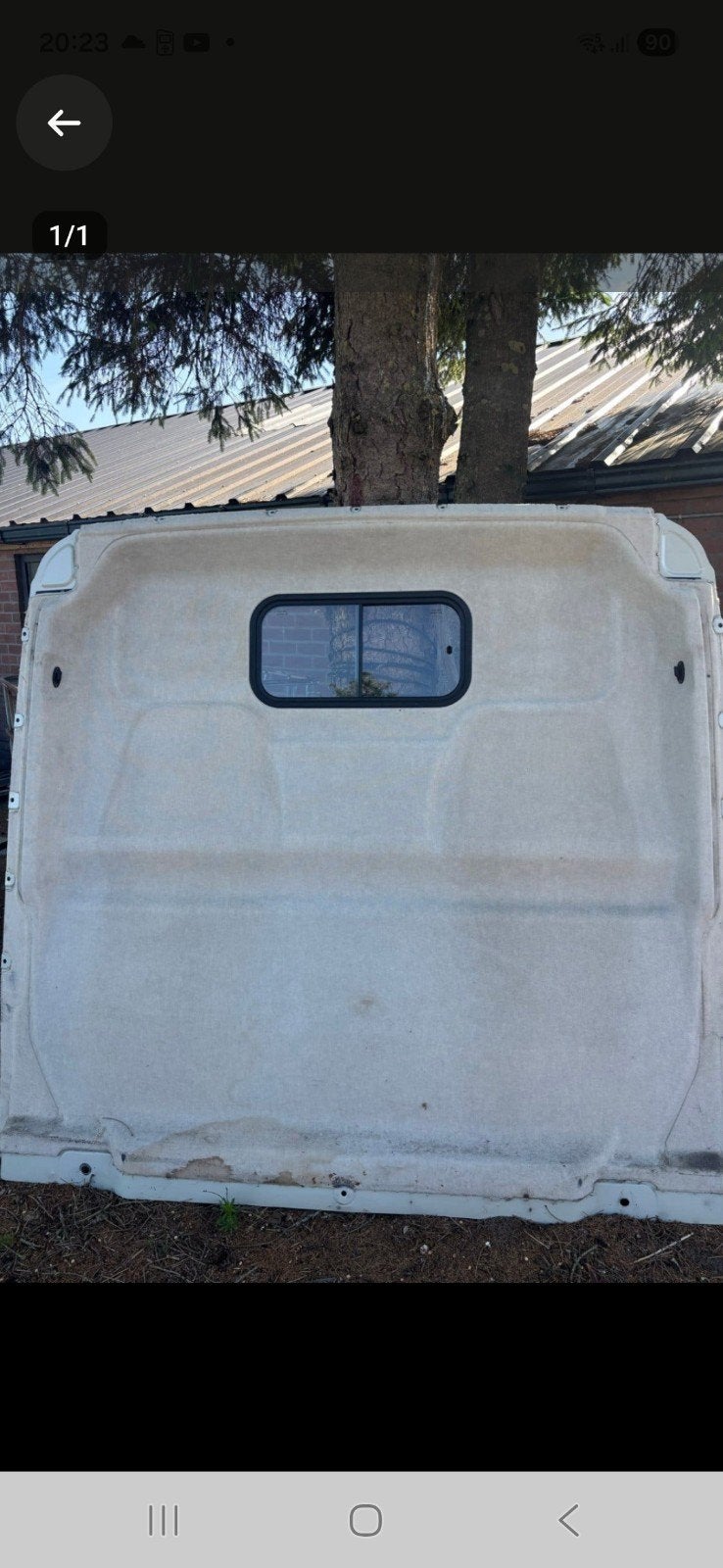 kopschot met schuif raam, Auto-onderdelen, Interieur en Bekleding, Ophalen, Gebruikt, Fiat
