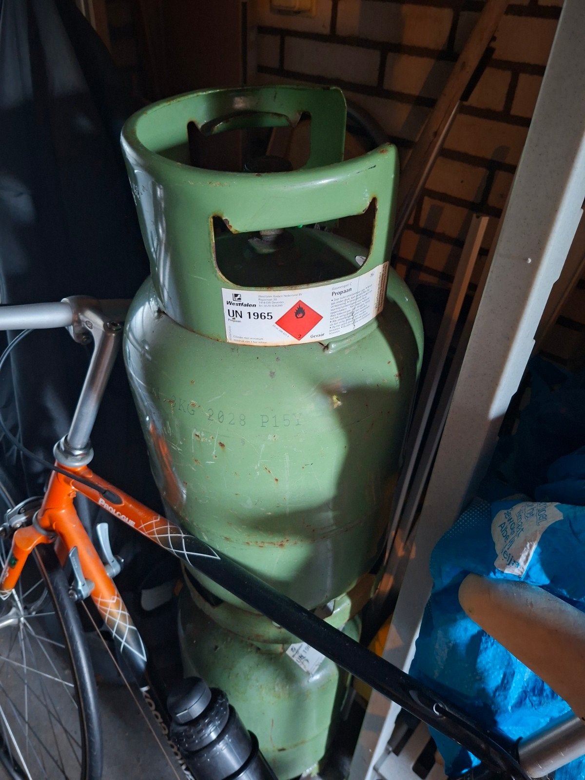 gas fles vol, Caravans en Kamperen, Kampeeraccessoires, Ophalen of Verzenden