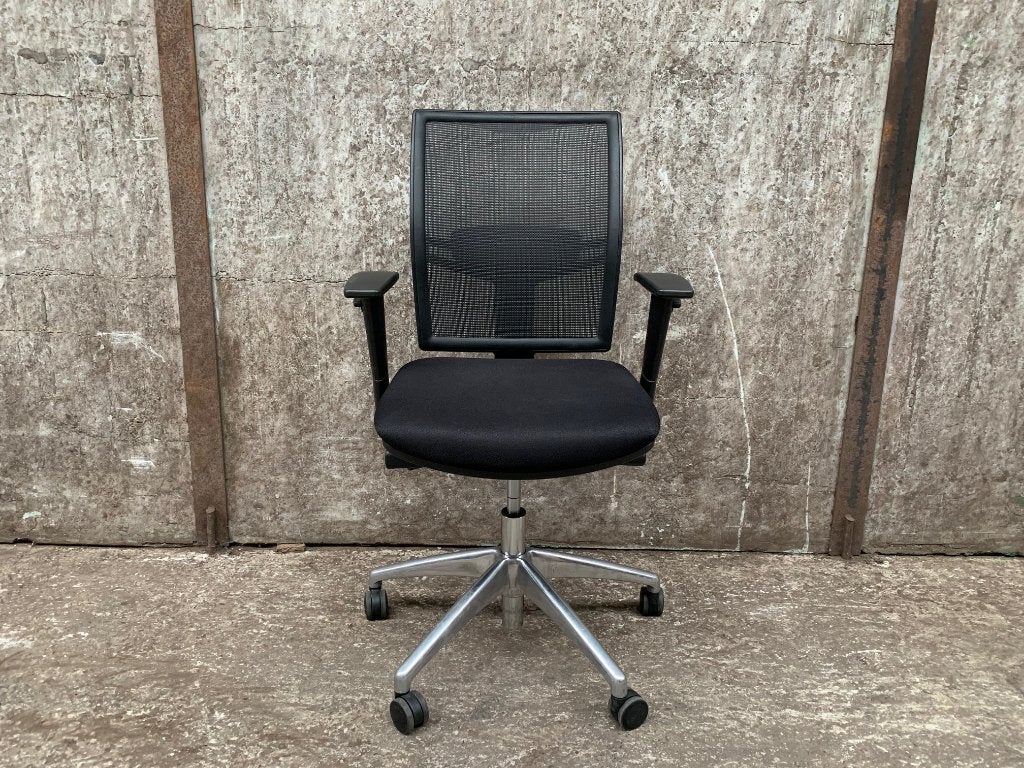 Refurbished / Tweedehands / Gebruikte bureaustoelen 706CS, Gebruikt, Zwart, Ophalen of Verzenden, Bureaustoel