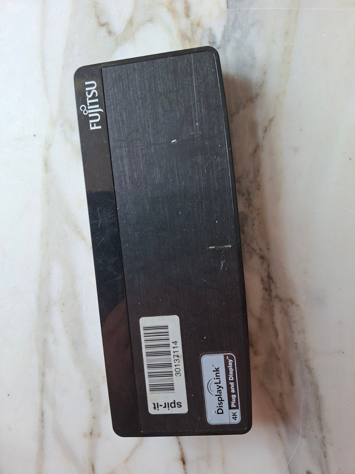 Fujitsu DisplayLink 4K Docking Station USB-hub, Laptop, Ophalen of Verzenden, Fujitsu, Docking station