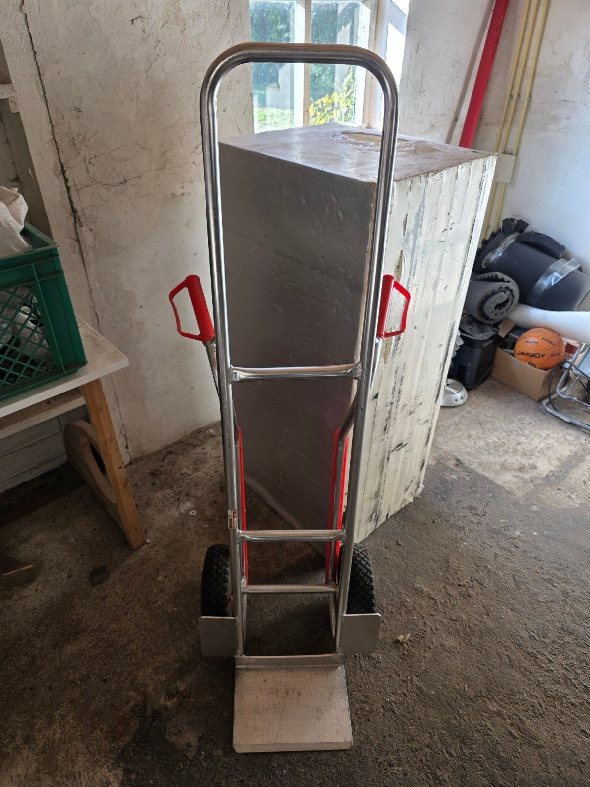 steekwagen aluminium, Doe-het-zelf en Verbouw, 60 tot 80 liter, Ophalen, Zo goed als nieuw, Steekwagen