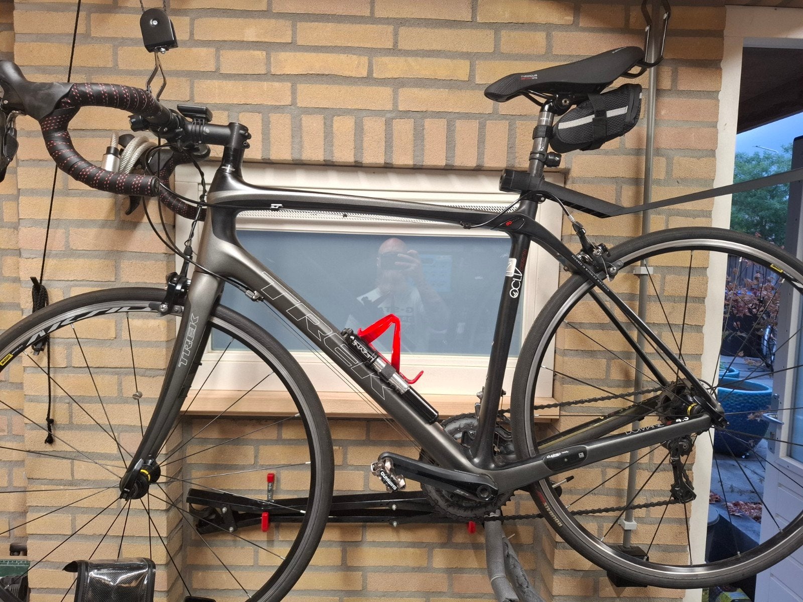 Racefiets Trek Domane 4.3 - Framemaat 56cm, Gebruikt, Carbon, Velgrem, Meer dan 20 versnellingen