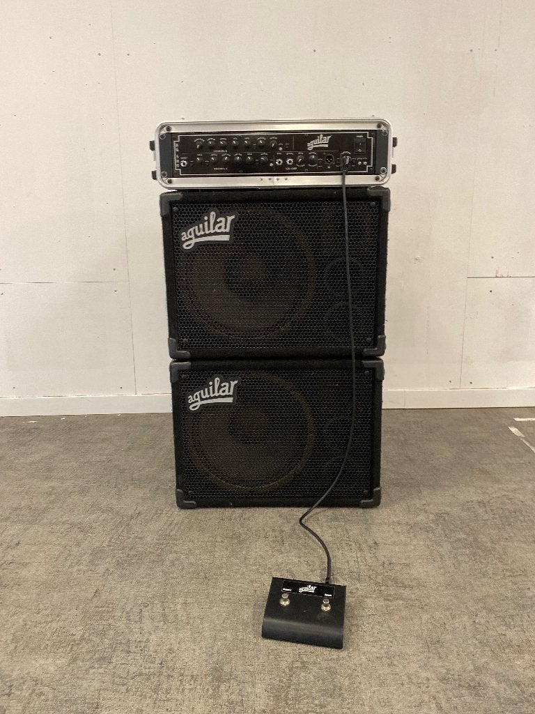 Aguilar AG500 met GS112 speakers, Muziek en Instrumenten, Ophalen, Gebruikt, Basgitaar, 100 watt of meer