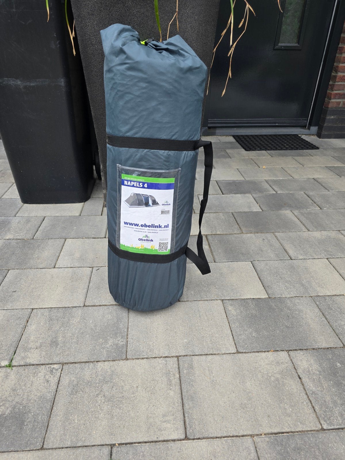 Mooie tent Obelink Napels vistent 1x gebruikt, Ophalen, Zo goed als nieuw, Tot en met 4