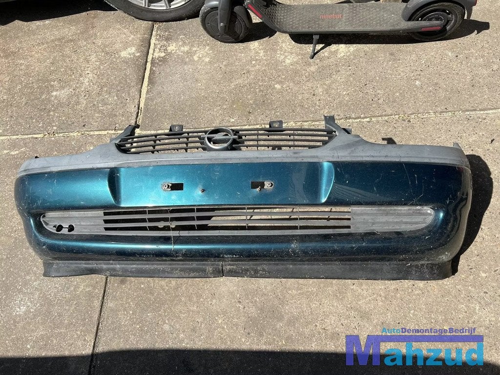 OPEL CORSA C Groen Z283 Voorbumper 1994-1999, Auto-onderdelen, Carrosserie en Plaatwerk, Gebruikt, Voor, Opel Automobile GmbH